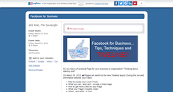 Desktop Screenshot of facebook4biz.ezregister.com