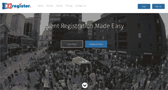 Desktop Screenshot of ezregister.com