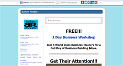Desktop Screenshot of businessrockstar.ezregister.com