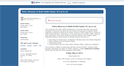 Desktop Screenshot of hhdrcpolicyadvocacy.ezregister.com