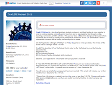 Tablet Screenshot of fallretreat2011.ezregister.com
