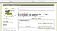Desktop Screenshot of 2011-conference.ezregister.com