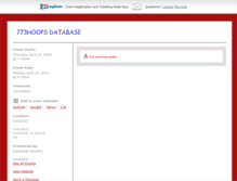 Tablet Screenshot of 773hoopsdatabase.ezregister.com