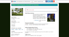 Desktop Screenshot of brisbaneanniversary.ezregister.com