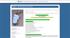 Desktop Screenshot of petsaver.ezregister.com