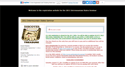 Desktop Screenshot of imss.ezregister.com