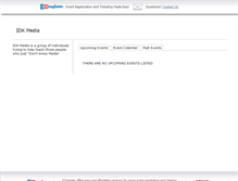 Tablet Screenshot of idkmedia.ezregister.com