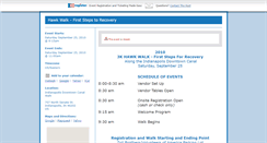 Desktop Screenshot of hawkwalk2010.ezregister.com
