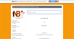 Desktop Screenshot of nbusummerbasketballcamp.ezregister.com