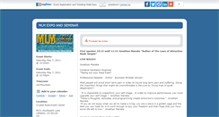 Desktop Screenshot of mlmexpoandseminar.ezregister.com