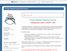 Tablet Screenshot of chicago-organizing.ezregister.com